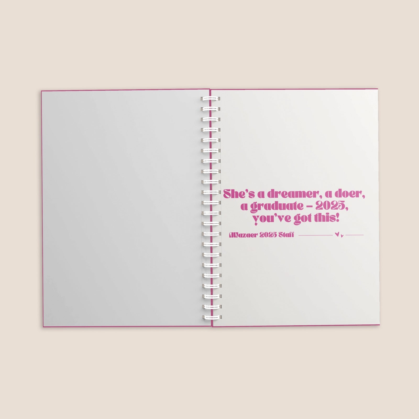 JHS - Motivational Quotes Notebook - Staff
