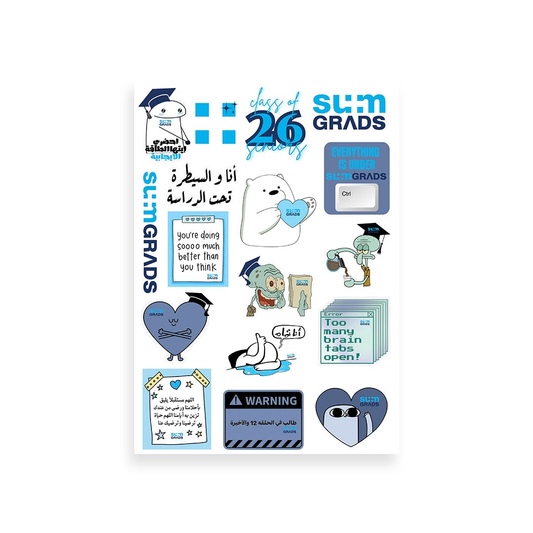 Dasman - Sticker Sheet 1