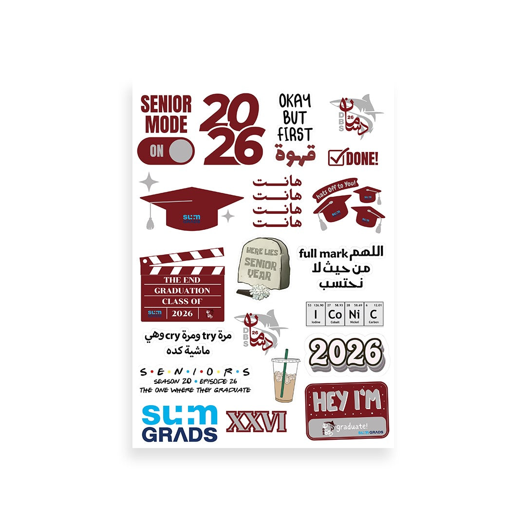 Dasman - Sticker Sheet 2