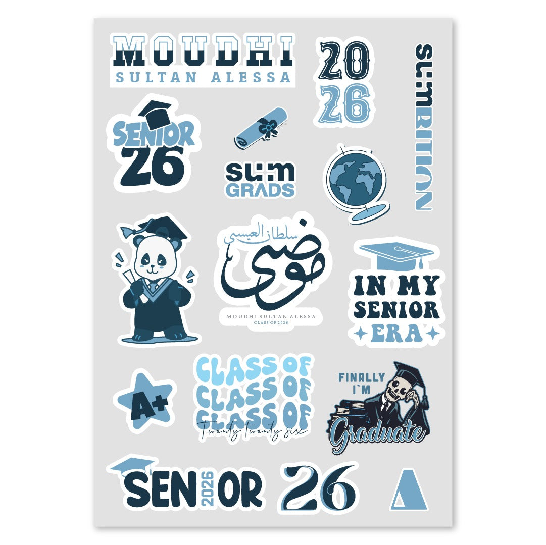 Moudhi - Sticker Sheet