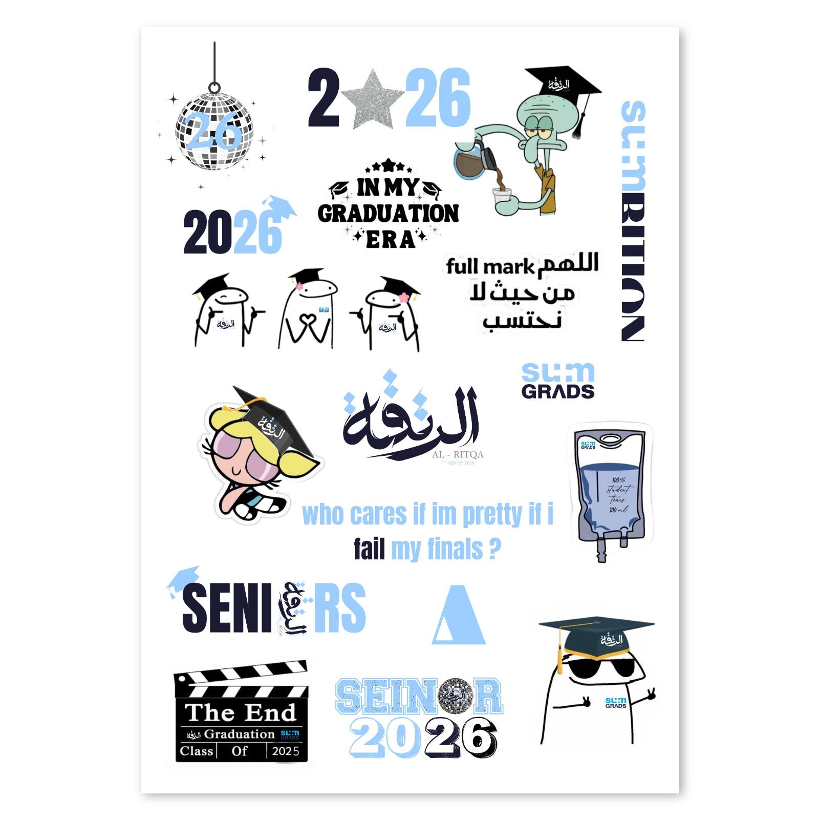Alrutaqa - Sticker Sheet