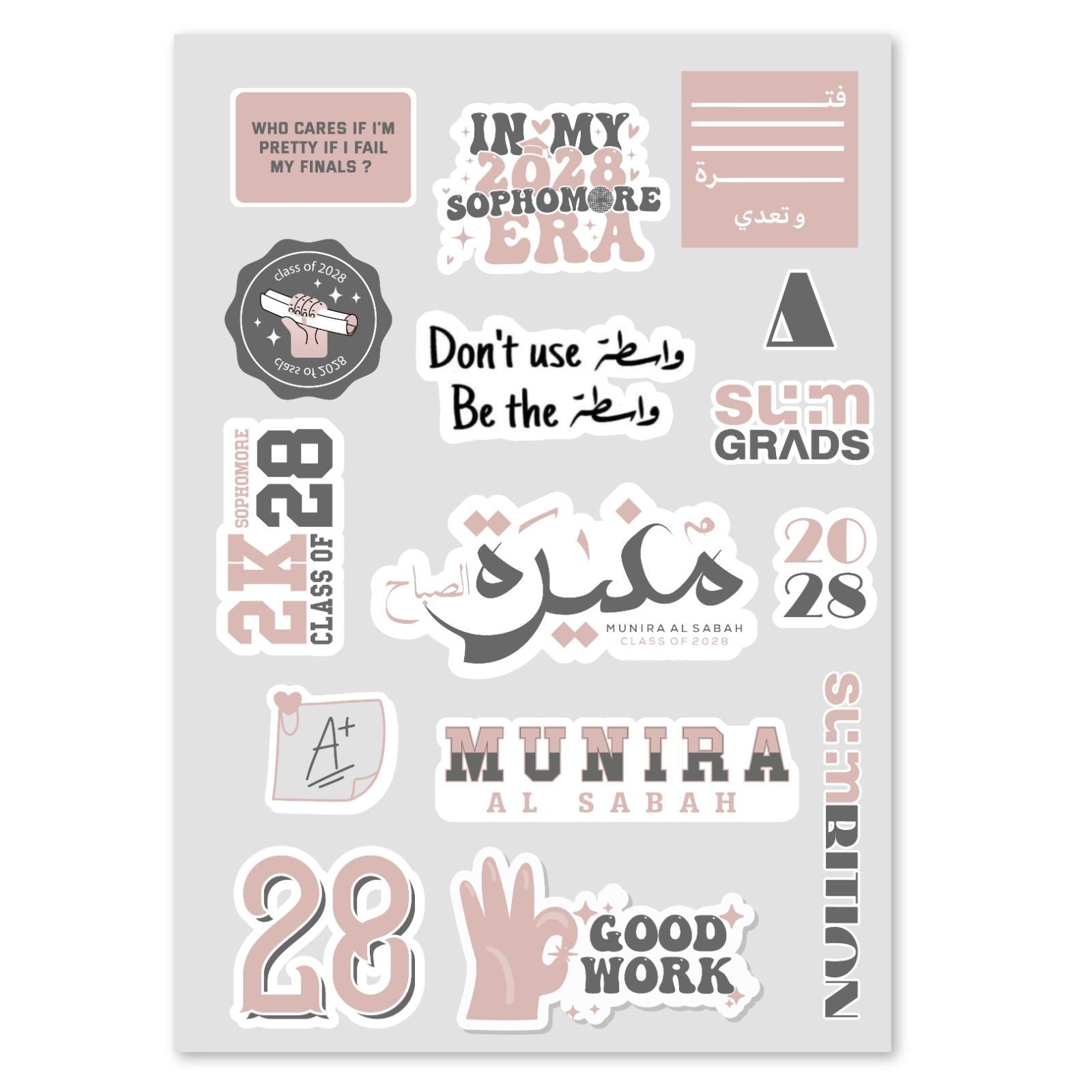 Munira - Sticker Sheet 28