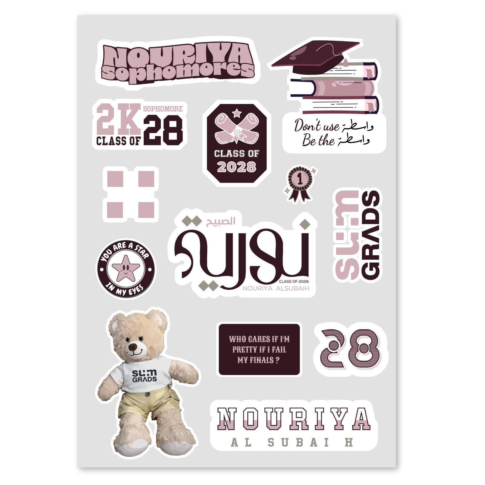 Nouriya - Sticker Sheet 28